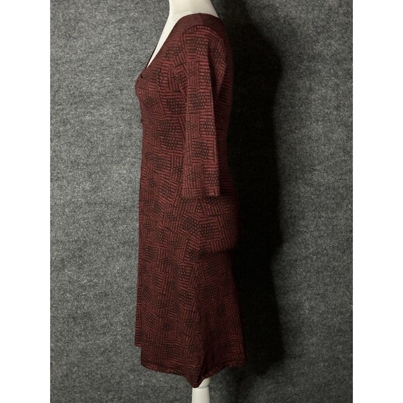 Toad & Co Rosalinda Women Print Samba Knit Stretch Dress Size XS AC6067 - Picture 4 of 15